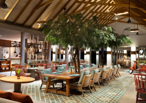 Secoin provides Encaustic Cement Tile for resort in Maldives